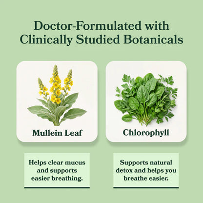 BetterLungs® Mullein + Chlorophyll